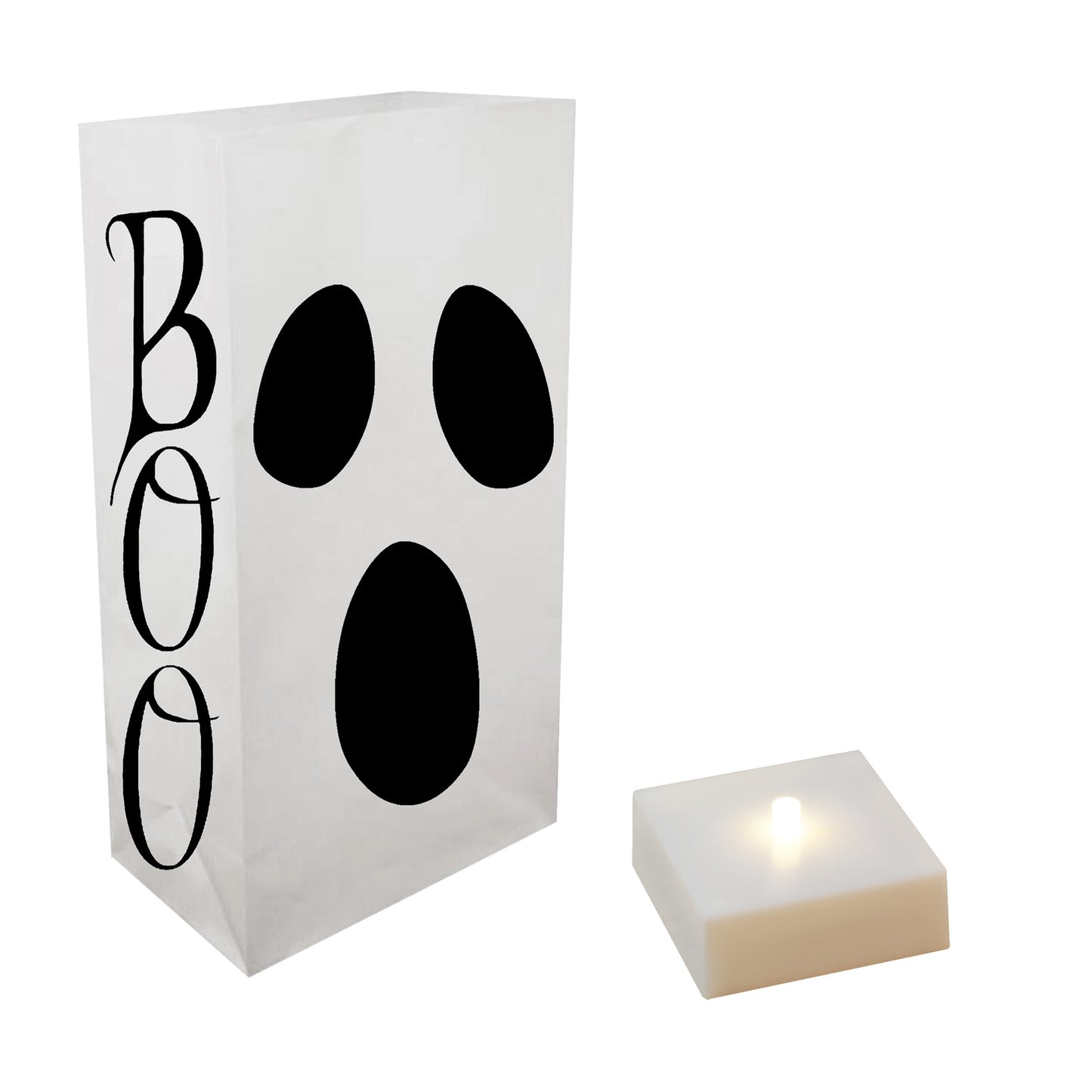 Battery-Operated Luminaria Kit with Timer - Set of Six