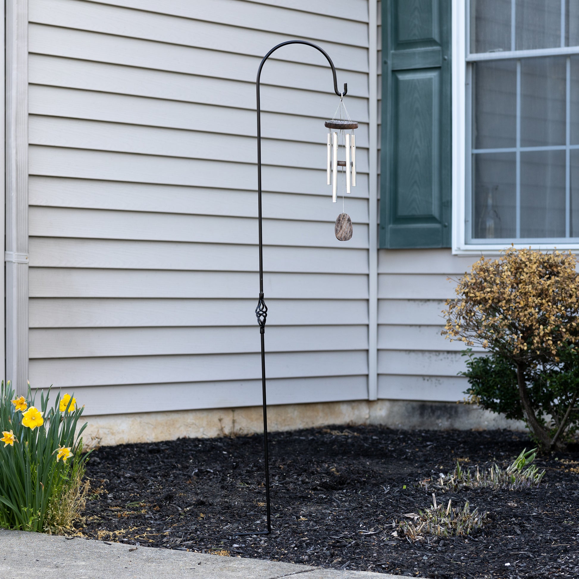 shepherd's pole for hanging plants Spiral Joint Metal Shepherd's Hook – LumaBase