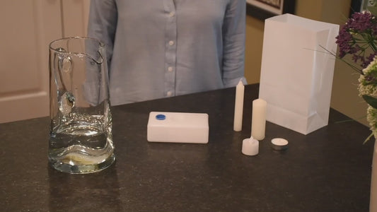 LumaBase Weighted Candleholder for Luminarias