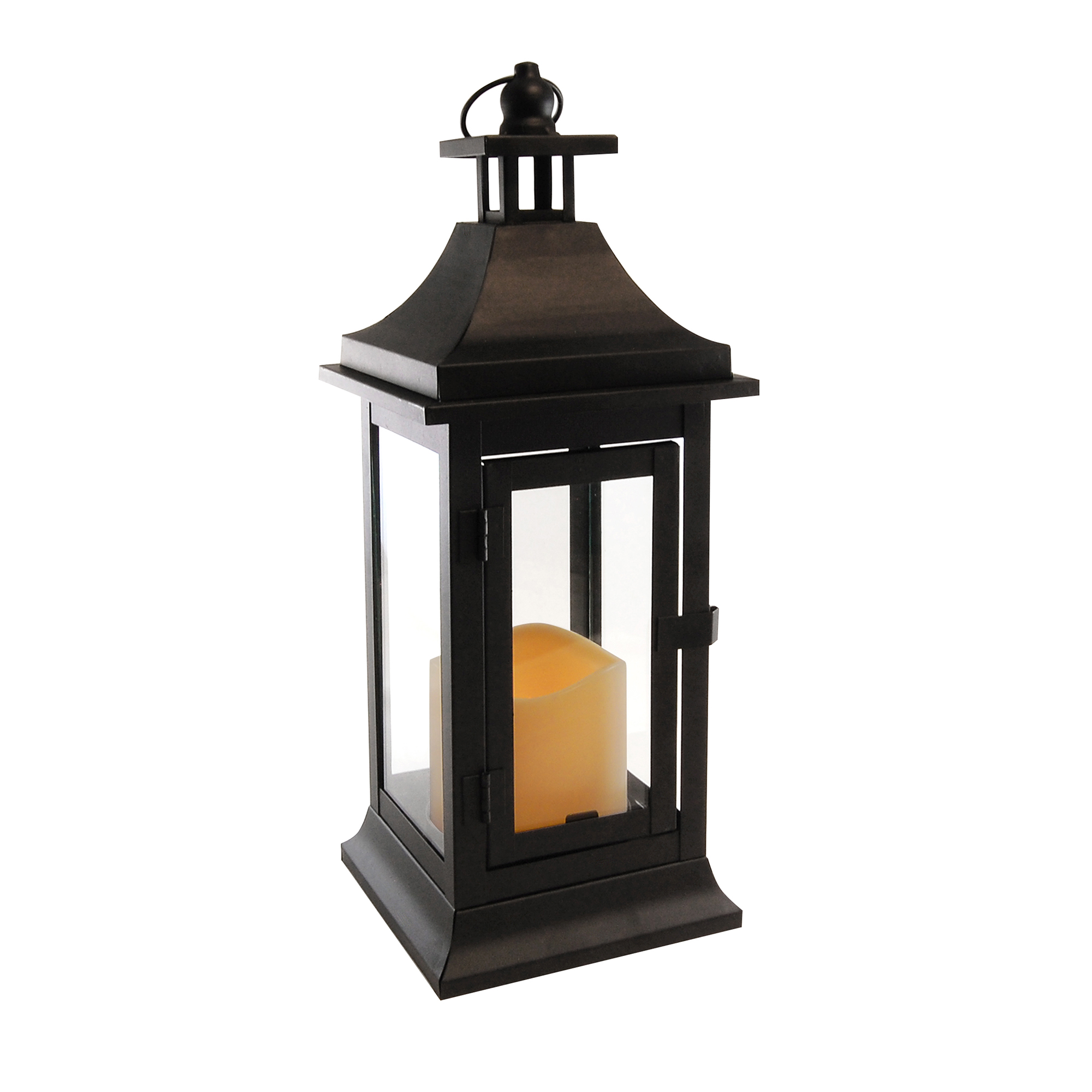 Candle lantern - Battery operated lantern with timer
